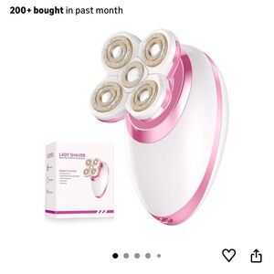 Electric body razor for women